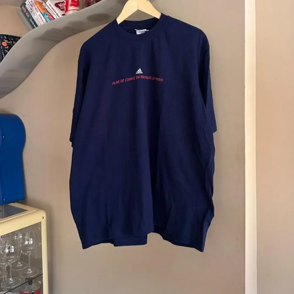 Vintage Paris Marathon Adidas Shirt